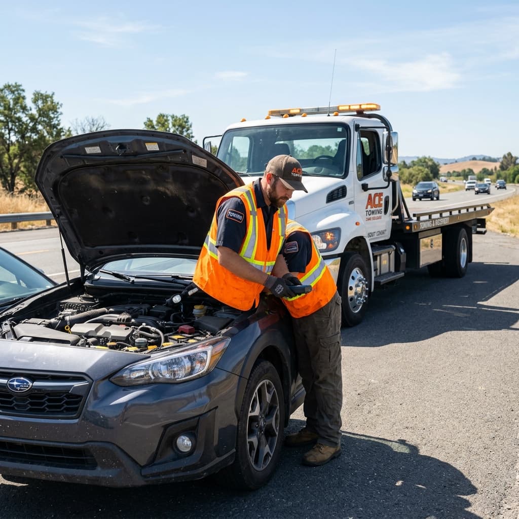 Towing Worker